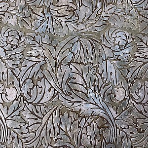 Трафарет - Геральдические листья - Фотография интерьере 4